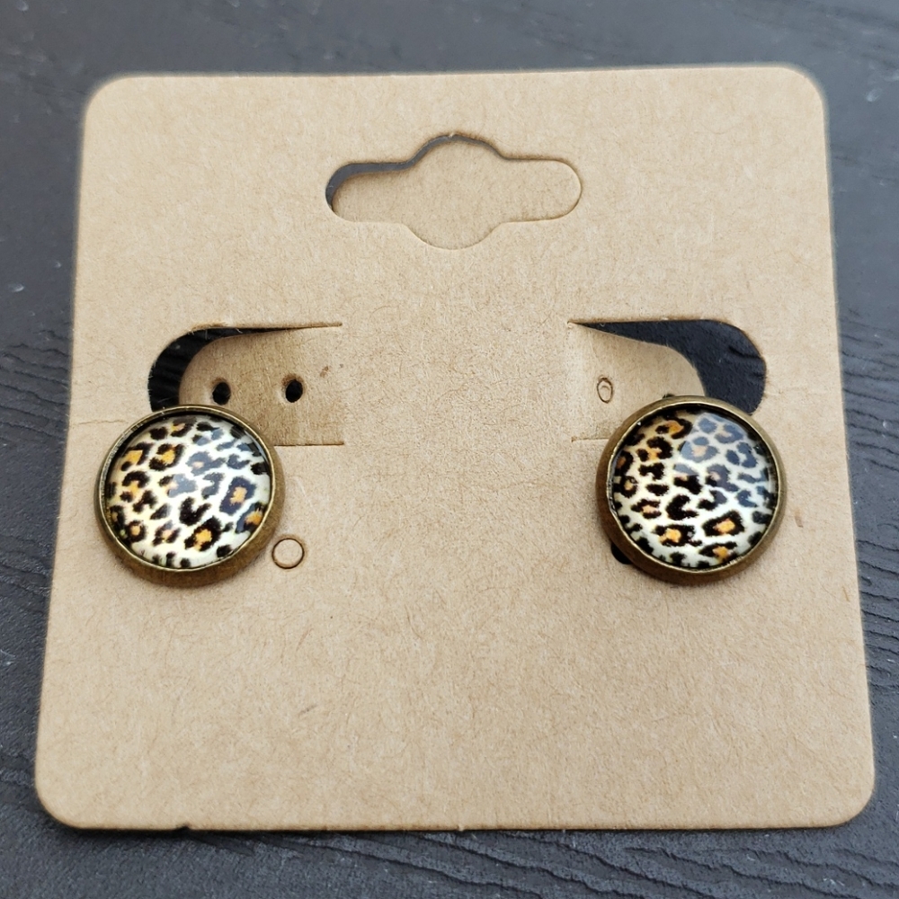 10mm Handcrafted Clip-On Earrings